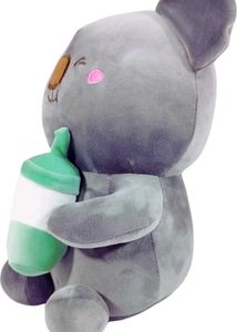 Cute Koala Plush Toy with Boba. YYYYYYY