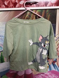 Cute Tom & Jerry Graphic T-Shirt