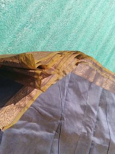 Elegant Saree with Delicate Border