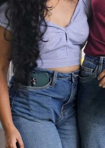 Striped Crop Top