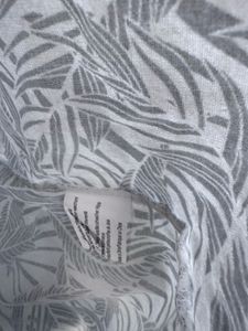 Palm Leaf Print Casual Shirt