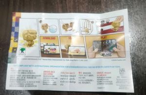 Golden Harry potter, kinderjoy