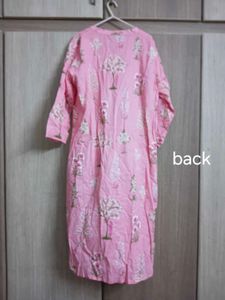pure cotton Pretty Pink Printed Kurta