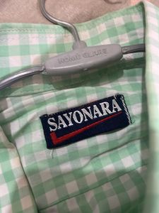 Checked Green Shirt