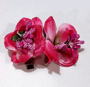 Flowers Hair Pin/Clip (2 Pcs)
