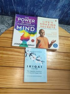 3 International Bestselling Books