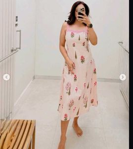 kurta cum dress Westside cute floral off shoulder