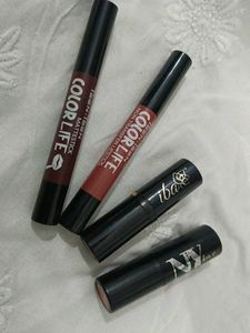 Assorted Lipstick Collection pink &amp;Nude