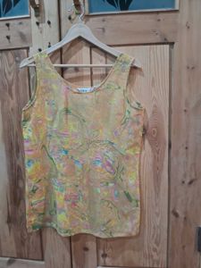 Abstract Print Tank Top