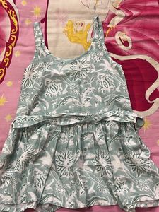 Floral Print Mini kurti