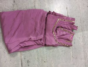 Beautiful Stitched Kurta Set For Party Wear