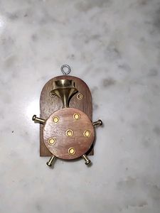 Agarbatti Holder Brass &amp; Wooden