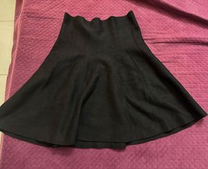 Classic Black A-Line Skirt