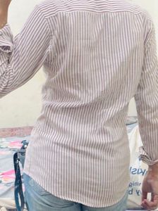 y2k striped shirt