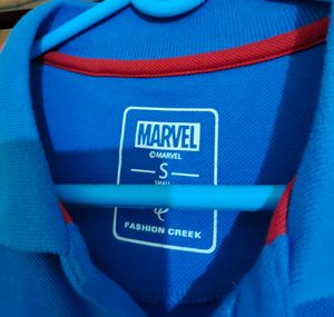Captain America Marvel Polo Shirt