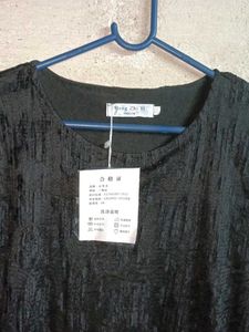 NEW Ladies  Lace Dress Mini Layered Black