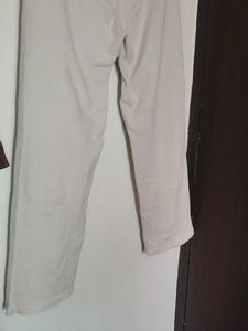 Comfortable Beige Palazzo Pants