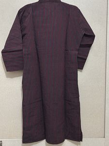 Striped Khadi Cotton Kurta