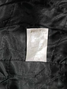 Black Puffer Jacket with Hood winter thick