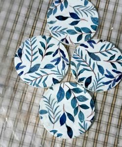 Set of 4 Decorative Coasters