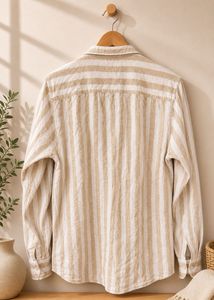 Men's Striped Regular Fit Shirt