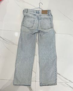 Light Wash Wide Leg Jeans