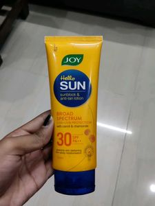 Joy hello sun sunscreen
