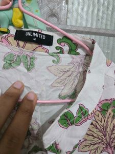 Floral Print Kurta