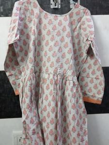 Naira Cut Cotton Kurta