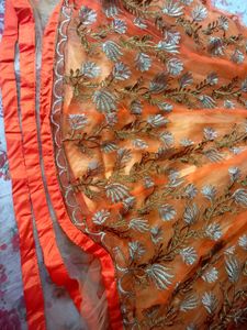 A New Gown Orange Colour