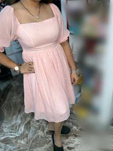 Chic Pink Mini Dress
