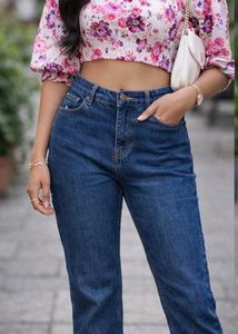 Classic Blue Denim Jeans for Women