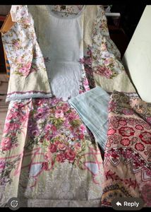 Beautiful Floral Kurta Set
