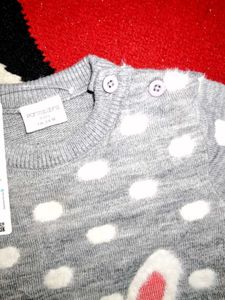 Cute Bunny Kids Sweater