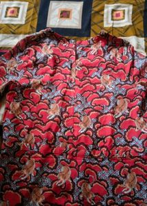 Vibrant Tiger Print Button-Up Shirt