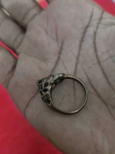 Vintage Panther Head Ring