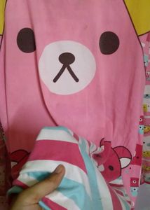 Cute Pink Bear Nightgown