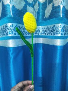 Crochet Tulip 🌷 with Freebie