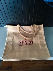 SENCO Jute Tote Bag