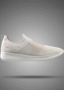 HRX White Slip-On Sneakers