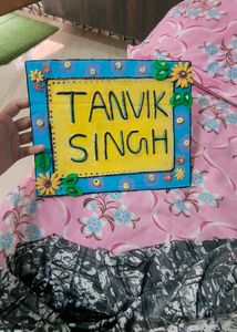 Customizable Name Plate for Home