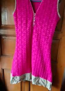 Stunning Fuchsia Kurta