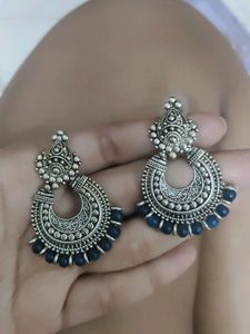 4 Oxidised Earrings