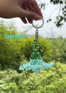 Beaded Keychain Charm