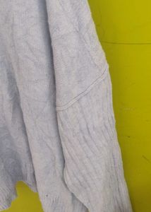Light Blue Mock Neck Sweater