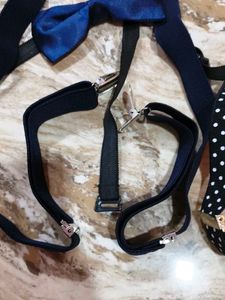 Men's Suspenders and Bow Tie Set of 2