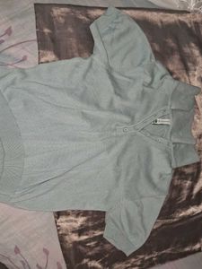 Light Blue Turtleneck Sweater