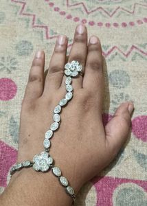 Stunning Floral Hand Harness