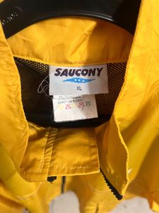 Saucony Yellow Windbreaker Jacket