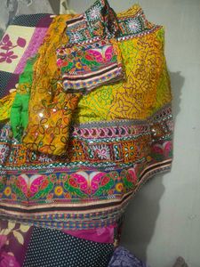 Vibrant Embroidered Lehenga Choli Set